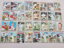 159 -1970 Topps Baseball Cards VG-Excellent with Yankee Rookies/Thurman Munson