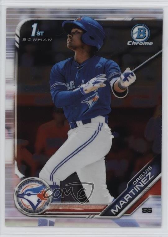 2019 Bowman Chrome Prospects Orelvis Martinez #BCP-69 3do