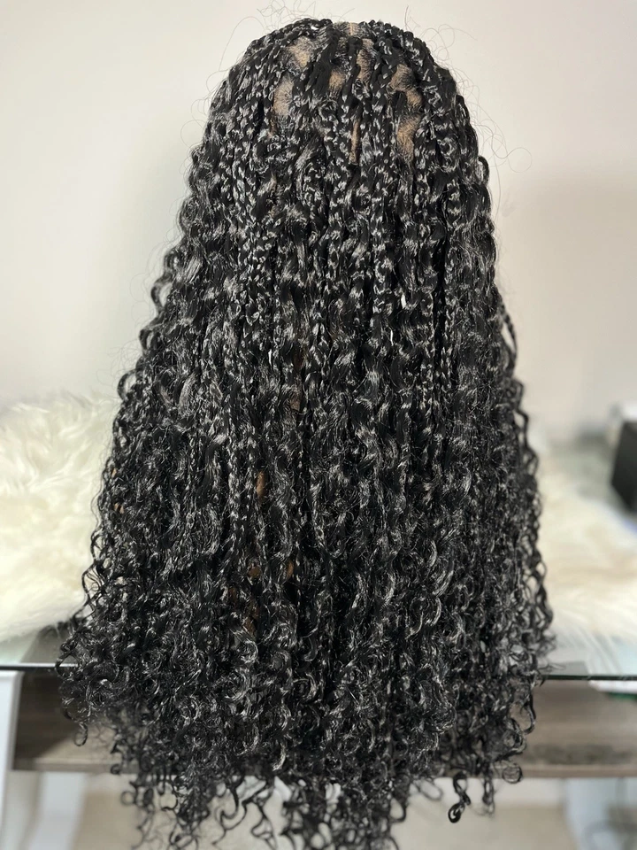 Bohemian Triangle Braided Lace Front Synthetic - Image 2 of 2