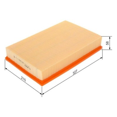 Luftfilter Bosch 1457433300 für Volvo