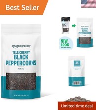16 Oz Tellicherry Whole Black Peppercorns in Convenient Bottle   Essential Spice
