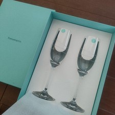Tiffany & Co. Crystal Champagne Flute Unused with Box, New, Shipping Included