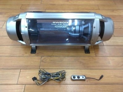 KENWOOD SW201X Powered Subwoofer Rare Vintage Car Audio Near Mint