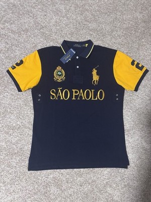 Polo Ralph Lauren Sao Paolo Brazil #2 Polo Shirt Big Pony Chief