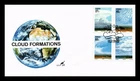 Dr Jim Stamps Ciskei Cloud Formations 1992 4v Set First Day Cover Monarch Size
