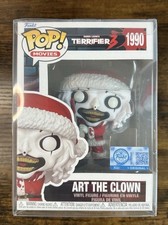 Funko Pop Movies Terrifier 3 Art the Clown #1990 Funko Exclusive With Protector