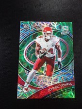 2021 Panini Spectra - Rookie Cornell Powell #174 Neon Green Prizm /35 (RC)