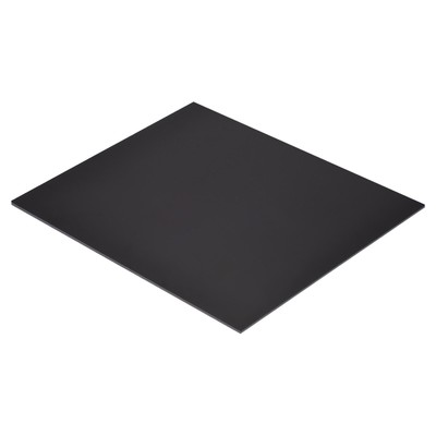 Schwarze ABS Kunststoffplatte 10x8x0,08 Zoll für Modellbau, DIY Handwerk, Panel