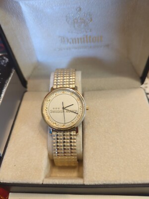 Hamilton Mens Wrist Watch - Swedish Match- On Face