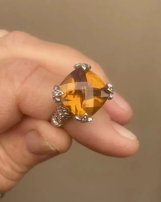 Bague JUDITH RIPKA en or 18 carats et diamants En vente sur