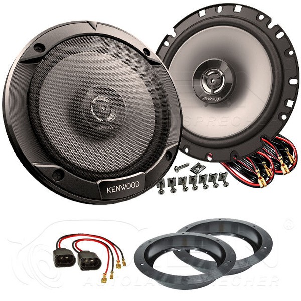 Kenwood Lautsprecher FüR VW Touran I / 1T 2003-2014 Front Vorn 2-Wege 300W #Adow-image