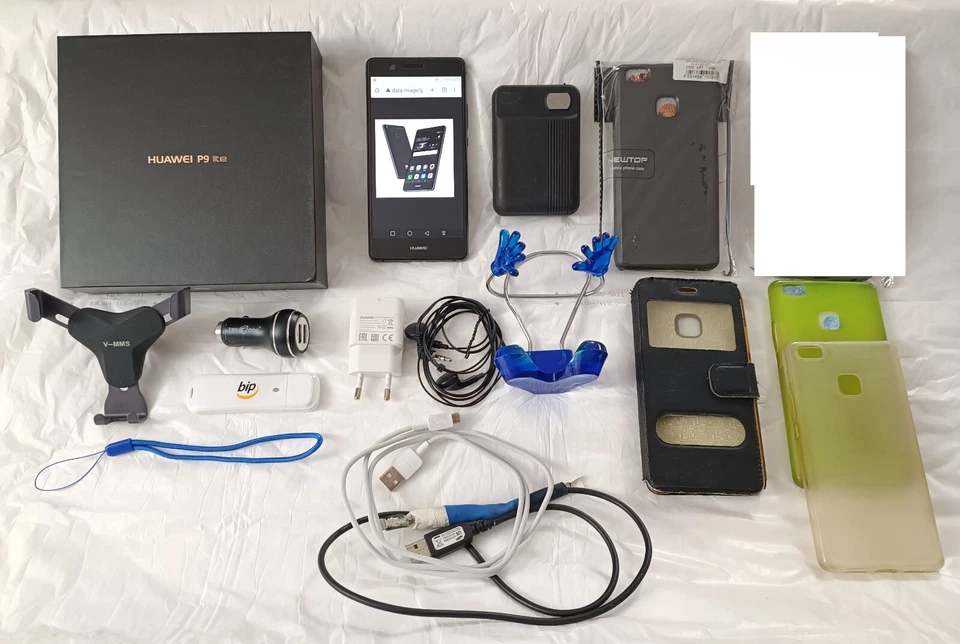 HUAWEI P9 LITE 2016 NERO 3 RAM 16 ROM FUNZIONANTE COMPLETO + MICRO 64 GB EXTREME - Immagine 2 di 4