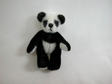 World of Miniature Bears 270 By Theresa Yang 2" Plush Panda Bear No Writing