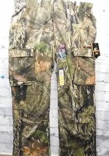Mossy Oak Pants Mens Camo Hunting Water Resistant Lightweight SIZE 2XL 44/46 NWT