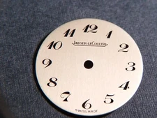 Jaeger Lecoultre dial 19059 GOLD/yellow approx 18.42mm diameter for watch repair