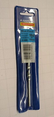 RAWLPLUG 10mm MASON MASTER BLUE FLASH Steinbohrer 10mm x 120mm RAW31-020