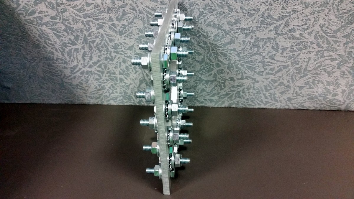 PIASTRA COLLEGAMENTO A TERRA Per Distanza 105 - Foto 5