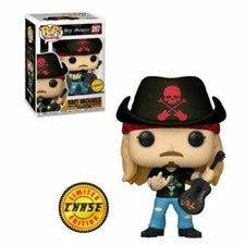 DAMAGED BOX BRET MICHAELS CHASE 3.75" POP ROCKS VINYL FIGURE FUNKO 207 