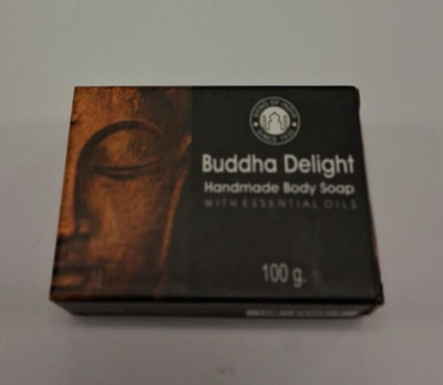 SONG OF INDIA BUDDHA DELIGHT HANDMADE BODY SOAP ESSENTIAL OILS 100G Bar R-EXPO