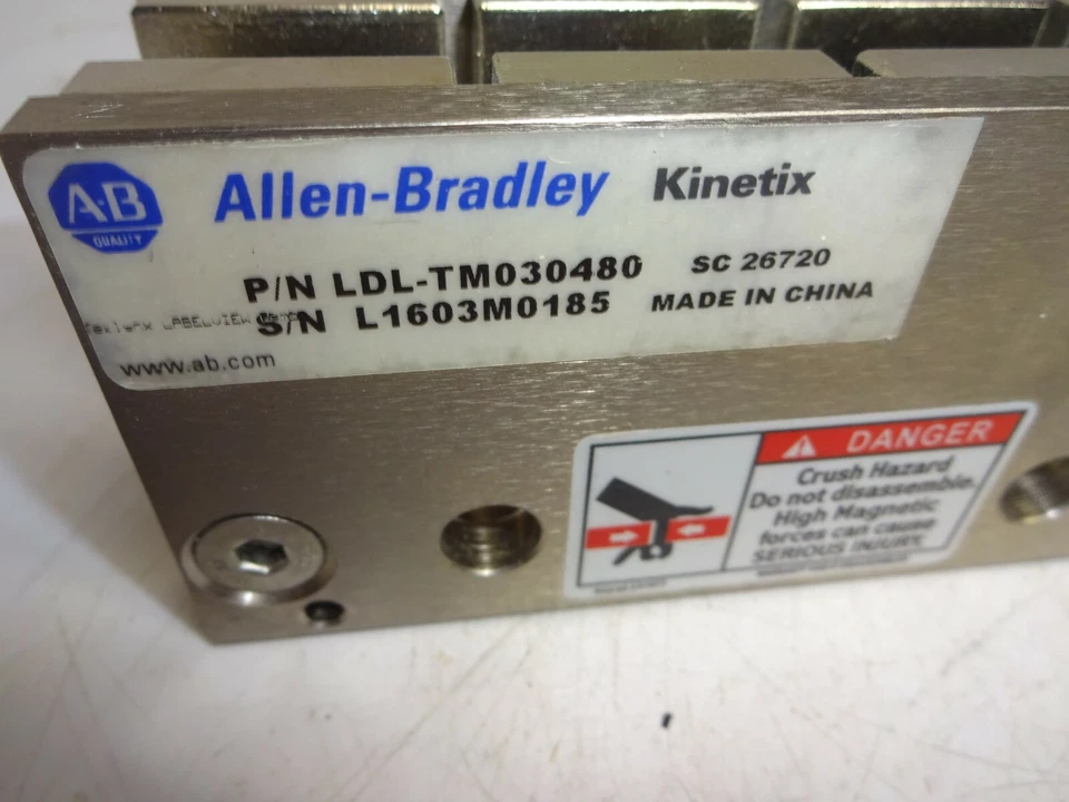 Canal Mag Servomotor Lineal Allen Bradley Ldl-tm030480 Foto 2 de 4
