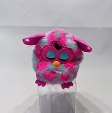 Hasbro Furby Boom Pink Hearts Blue 2012 juguete interactivo parlante funciona lindo