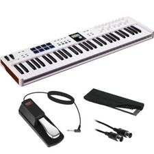 Arturia KeyLab Essential mk3 61-Key Universal MIDI Controller Bundle