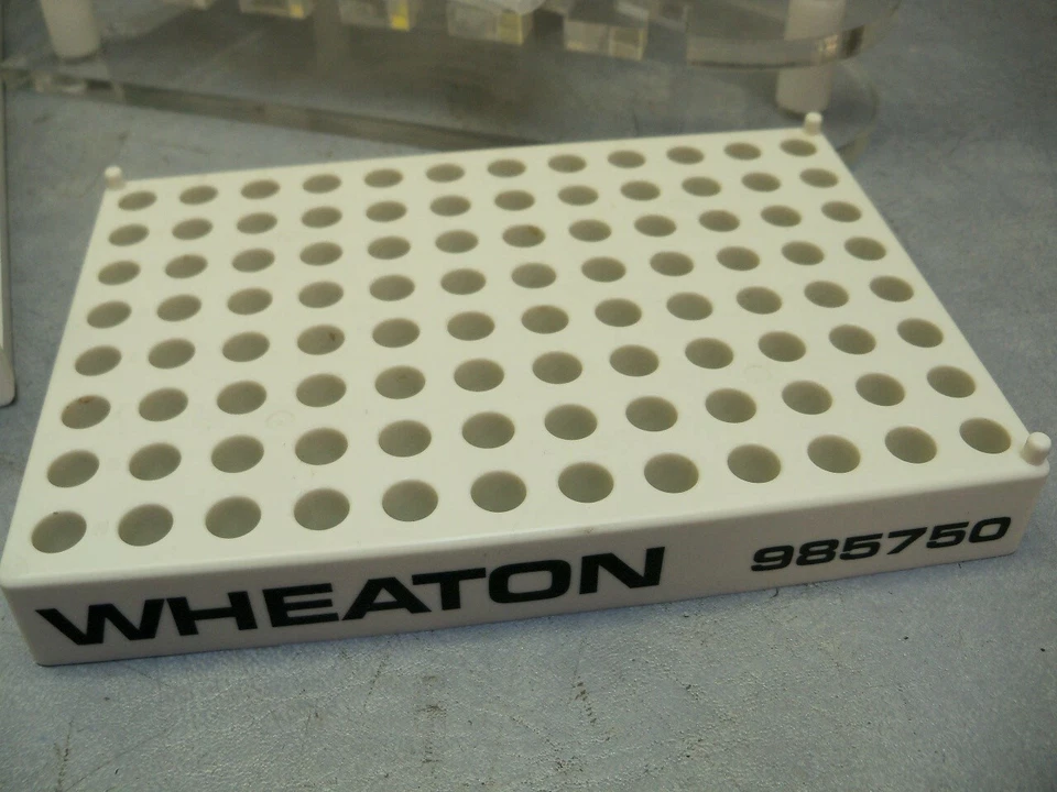 Lab equipment Lot Acrylic Pipette Rack Tube support rack Wheaton 985750 - Image 2 of 4