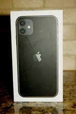 Apple iPhone 11 64GB Black Phone EMPTY BOX No phone - Retail Box Only