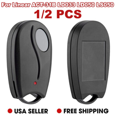 1/2pcs for Linear MegaCode Block Coded Key Ring Transmitter, 1-Channel (ACT-31B)