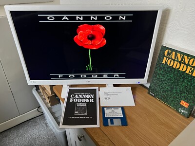 Amiga Cannon Fodder ( seltene Acid Version) Spiel funktioniert - ️Retro Geschenkidee ️
