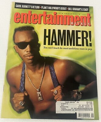 Entertainment Weekly Magazine November 1991 MC Hammer