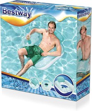 Poltrona Gonfiabile Con Cuscino Porta Bicchiere Mare 102 X 94 Cm Bestway 43097