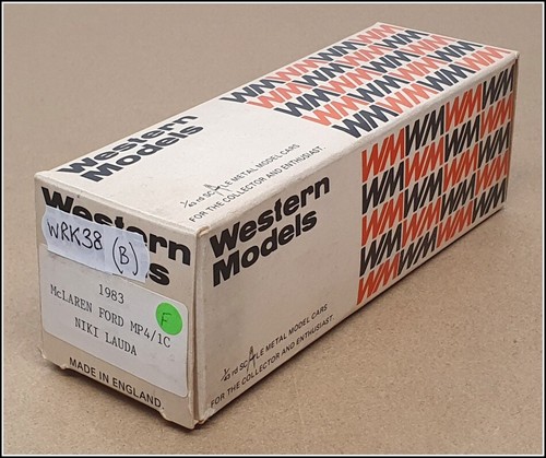 Western Models 1/43 Scale WRK38 - 1983 McLaren MP4/C F1 - N. Lauda - Picture 5 of 5