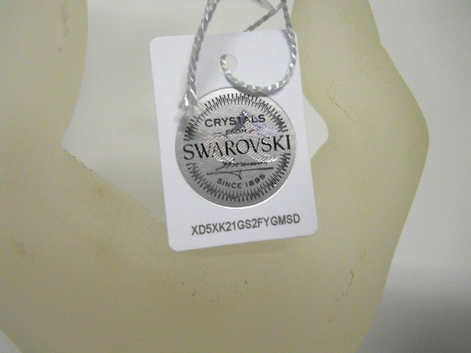 Anillo giratorio Karis genuino rosa cristales de Swarovski platino latón talla 6 #1005 Foto 4 de 4