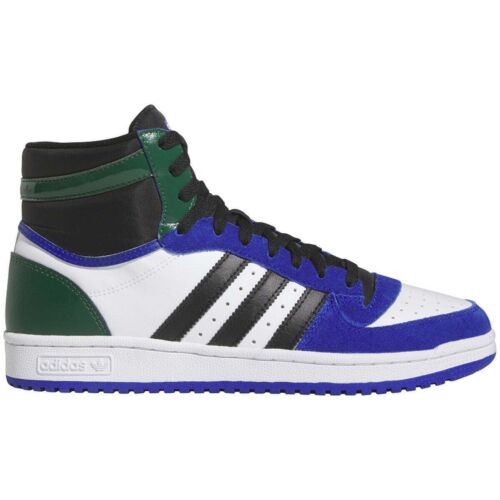NEW: Men's Adidas Top Ten RB Basketball Shoes: Blue/Green/Black FZ6199 Size 12