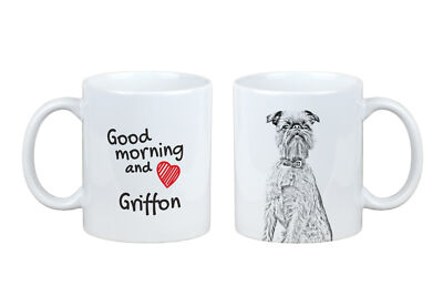 Brussels Griffon Mug With Dog Good Morning Art-Dog