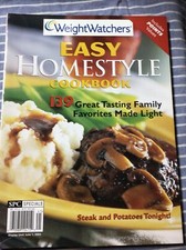 Weight Watchers. Easy Homestyle Cookbook. 2004. 139 Great tasting Family Favori