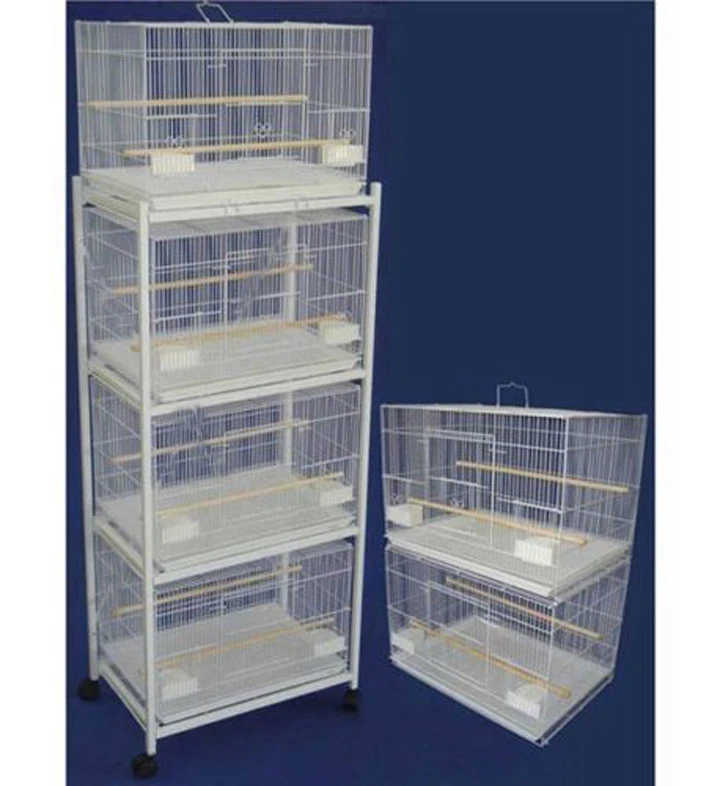 Lot of 6 of Breeding Canary Flight Bird Cages 24x16x16