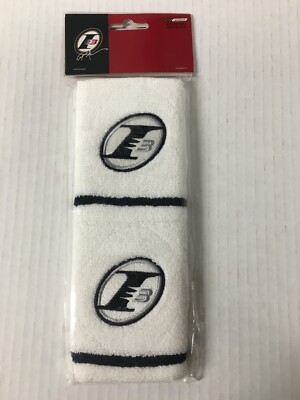 NEW Reebok I3 Allen Iverson Authentic WRIST BANDS White Black