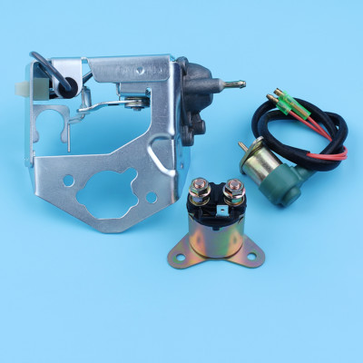 #ad Auto Choke Damper Bracket Solenoid Relay Kit for HONDA GX390 188F 13HP Engine $27.99