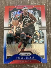 PASCAL SIAKAM 2019-20 Panini Prizm RED WHITE BLUE PRIZM #156 RAPTORS