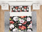3D Lila Rose ZZHU4798 Bett Kissenbezüge Decke Bettdecke Abdeckung Set