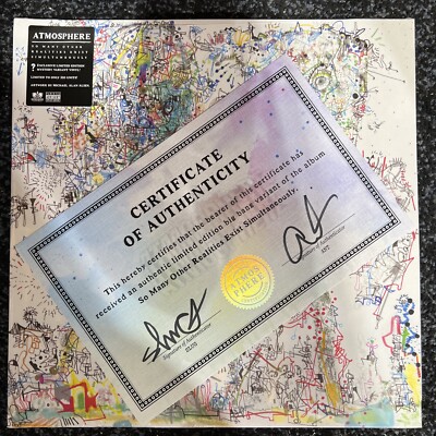 Atmosphere - So Many Other Realities Exist Simultaneously BIG BANG vinyl