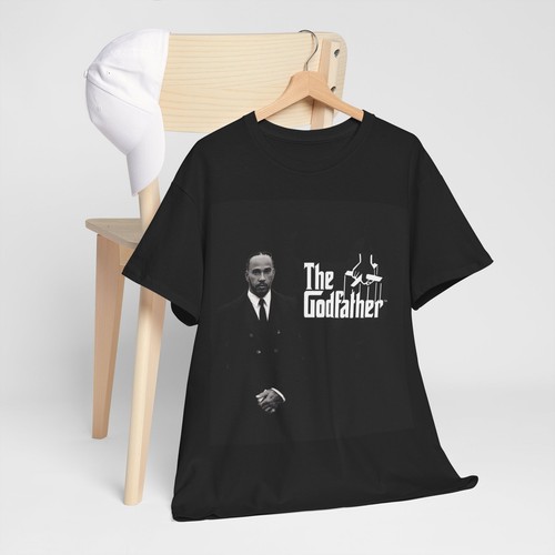Camiseta Lewis Hamilton x El Padrino, Camiseta Gráfica Única, Fórmula 1 Ferrari - Imagen 3 de 9