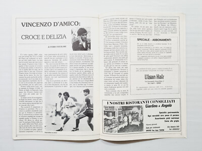 LA LAZIO N. 6 DICEMBRE 1983 MASSIMO CACCIATORI