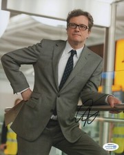 Colin Firth Kingsman Autographed Signed 8x10 Photo ACOA COA