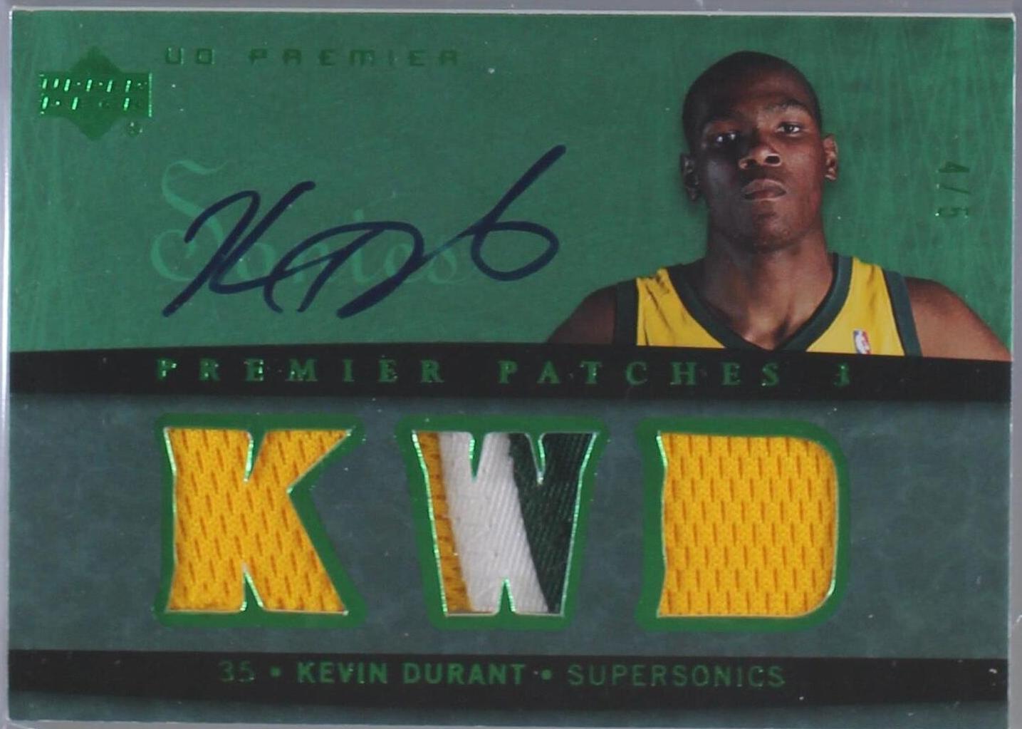 2007-08 UD Premier - Kevin Durant #PR2-DU for sale | eBay