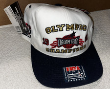Vintage NWT Starter Brand 1996 Dream Team Olympics Snapback Hat Cap NBA Atlanta