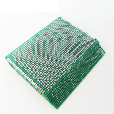 10Pcs Double side Protoboard Circuit Universal DIY Prototype PCB Board 8cmx12cm