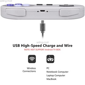 2.4G  Wireless SNES Controller Remote Control For Super NES Nintendo SNES 16 Bit